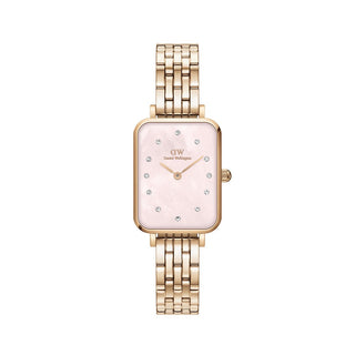 Daniel Wellington Orologio Quadro-link Oro rosa 10mm