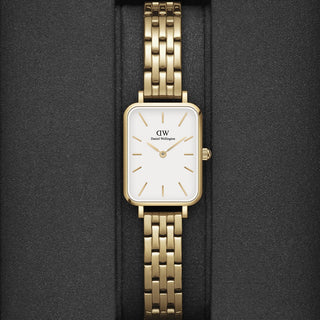 Daniel Wellington Orologio Quadro-link Oro 10mm