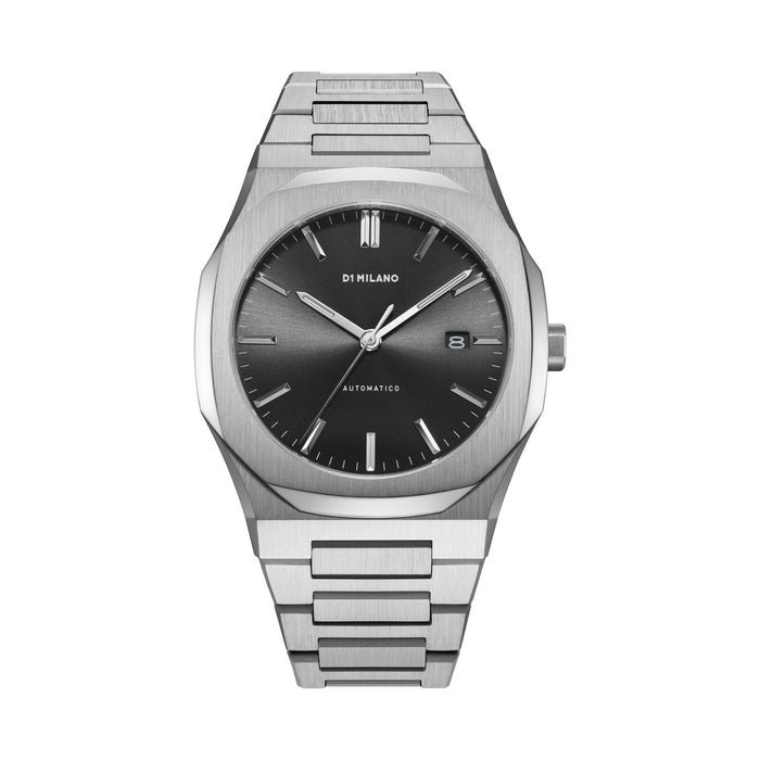 Orologio Automatic Bracelet 41.5 mm Nero-Orologeria-D1 Milano-Orologio Automatic Bracelet 41.5mm - Nero-Armando Poggi