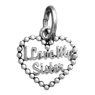 Giovanni Raspini Charm Cuore "I Love My Sister"- GV11718