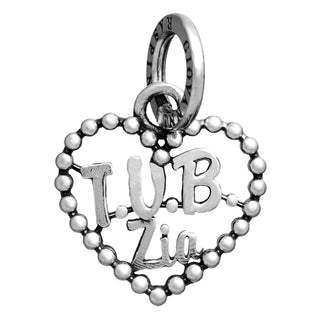 Giovanni Raspini Charm Cuore "Tvb Zia"- GV11719