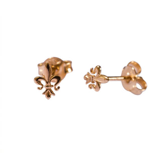 Orecchini Giglio in Oro 18Kt Piccolo