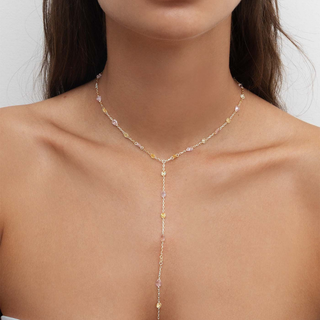 Warm Gaze Silver Necklace