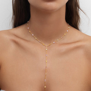Collana Warm Gaze Argento Dorato