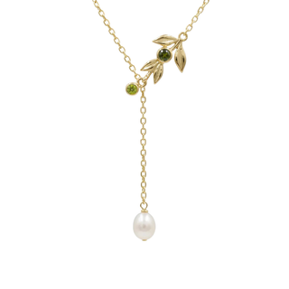 Gilded Silver Velvet Necklace