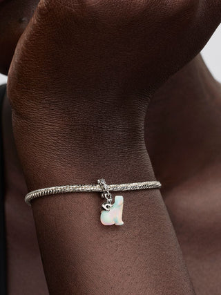 Charm Pendente Orso Polare Mamma e Cucciolo
