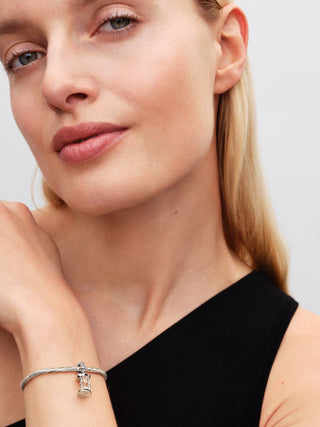 Charm Pendente Clessidra "Time is Precious"