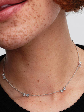 Necklace with Bright Bows