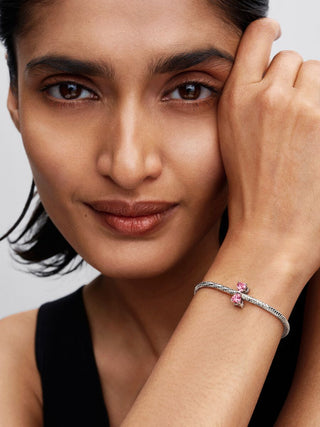 Charm Fiocco Luminoso Rosa