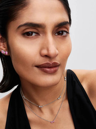 Necklace with Bright Bows