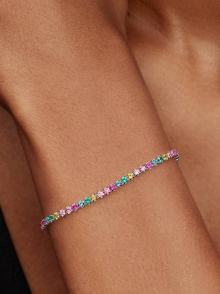 Multicolor Tennis Bracelet