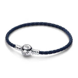 Bracciale in Pelle Blu