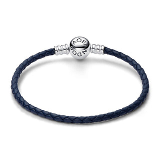 Bracciale in Pelle Blu