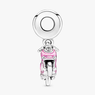 Pandora Charm Pendente Scooter Rosa