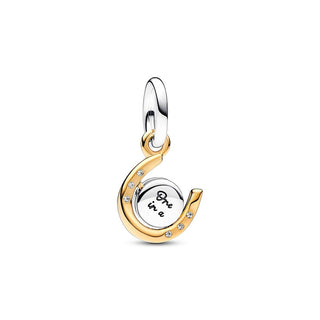 Charm Pendente Ferro di Cavallo Girevole