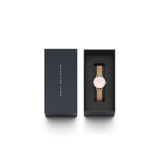 Daniel Wellington Orologio Petite Bezel oro rosa 28mm