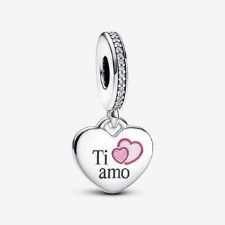 Pandora Charm pendente Ti amo