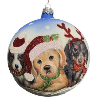 XMAS Ornaments Decorazione Cagnolini 15 cm