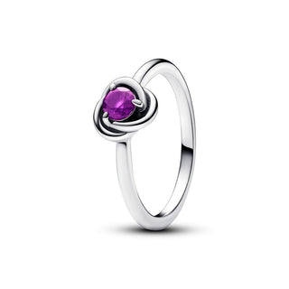 Anello Cerchio Eterno Viola