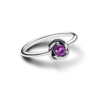 Anello Cerchio Eterno Viola