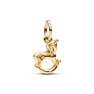 Charm pendente Unicorno a Dondolo