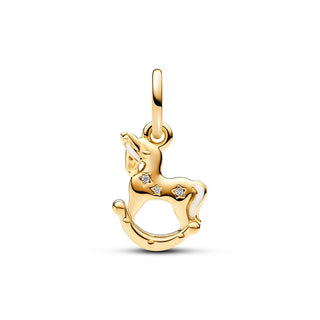 Charm pendente Unicorno a Dondolo