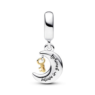 Charm pendente Chiave della Luna