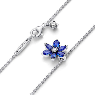 Collana Pendente Herbarium Fiore  Blu