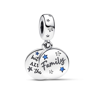 Charm pendente Doppio Famiglia