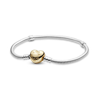 Pandora Bracciale pandora moments con maglia snake e chiusura a