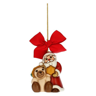 Addobbo natalizio Babbo Natale con Teddy - Maxi