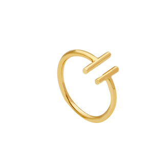 Anello Barrette Oro Giallo