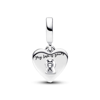 Charm Pendente "My Love Is Yours"