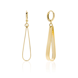 Lux Gold Dangle Earrings