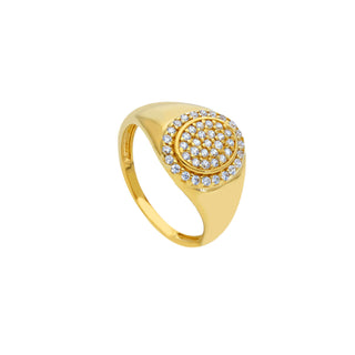 Anello Chevalier Zirconi Oro