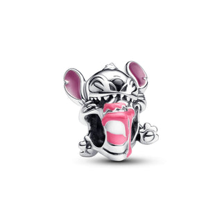 Charm Disney, Lilo & Stitch, Stitch con Torta di Compleanno