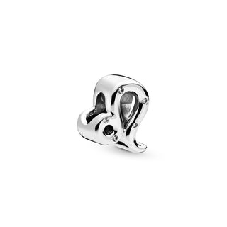 Pandora Charm dello zodiaco leone scintillante