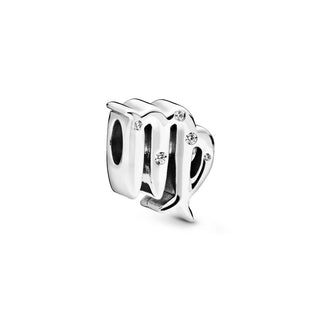 Pandora Charm dello zodiaco vergine scintillante