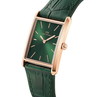 Daniel Wellington Orologio The Bound 32X22 Pelle Croc Verde Rg