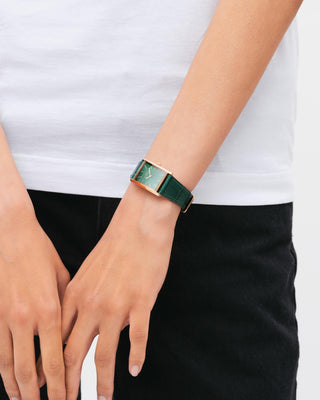 Daniel Wellington Orologio The Bound 32X22 Pelle Croc Verde Rg