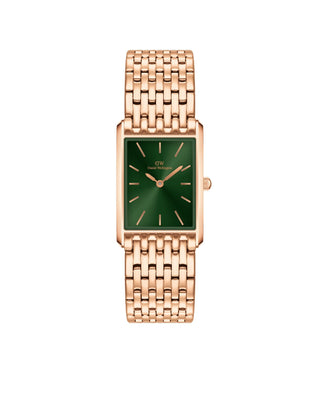 Daniel Wellington Orologio The Bound 32X22 9-Link Rg Verde