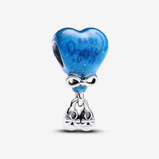 Pandora Charm Gender Reveal Baby Boy che cambia colore-