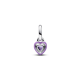 Pandora Charm Mini Pendente Purple Chakra Heart Pandora ME-