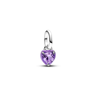 Pandora Charm Mini Pendente Purple Chakra Heart Pandora ME-