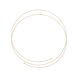 Two-strand Angel necklace in yellow gold