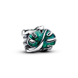 Pandora Charm Foglia di Monstera Glitterata- 793332C01