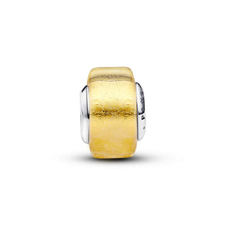 Pandora Charm Mini Vetro di Murano Foglia d'Oro- 793353C00