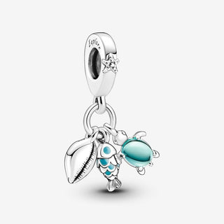 Pandora Charm Pendente Pesciolino, Tartaruga Marina e