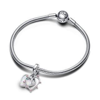 Pandora Pendente Cuore dell'Amicizia Opale- 793434C01