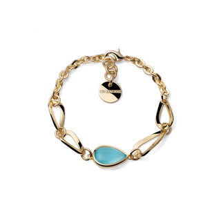 Bracciale con Goccia Azzurra